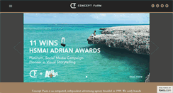 Desktop Screenshot of conceptfarm.com